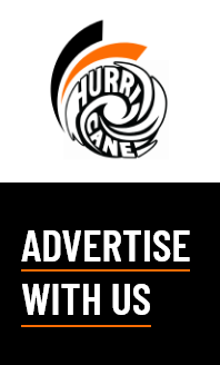 Wilmington Hurricane logo with "Advertise with Us" text